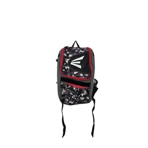 Easton Baseball Softball Equipment Backpack Digital Camo Grey Black Red Bag